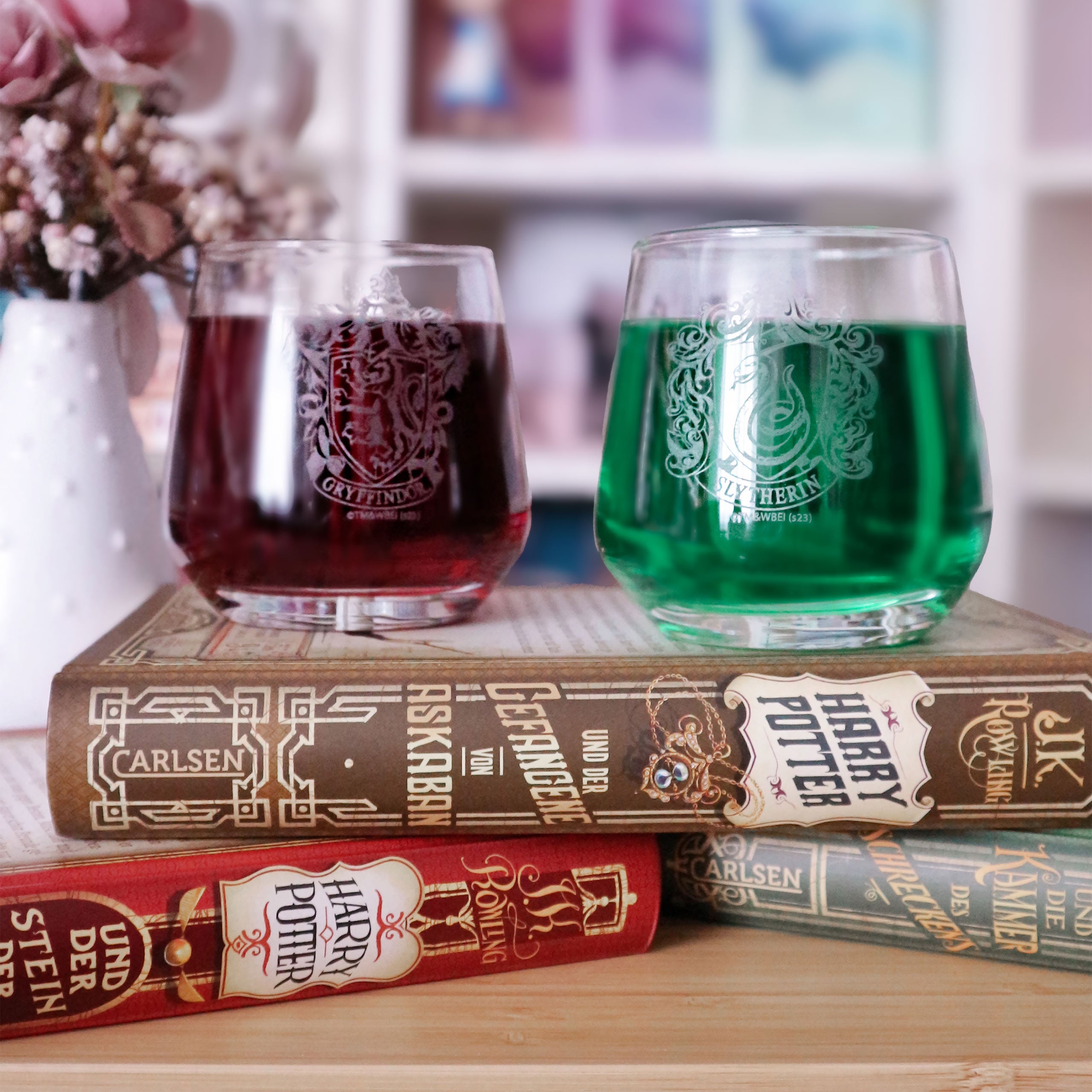 Immagine del prodotto Harry Potter - Set di bicchieri Gryffindor e Slytherin