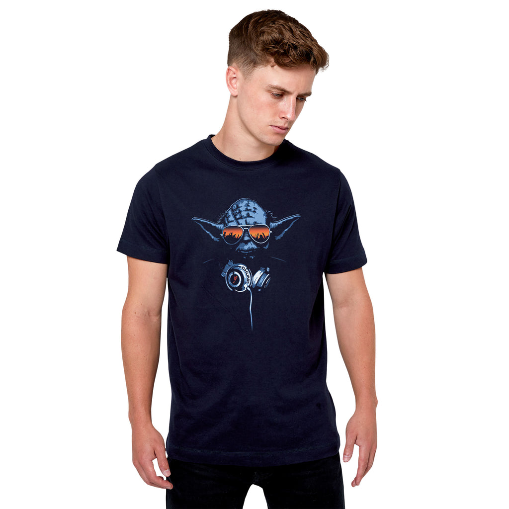 Immagine del prodotto T-shirt DJ Knight per fan di Star Wars blu