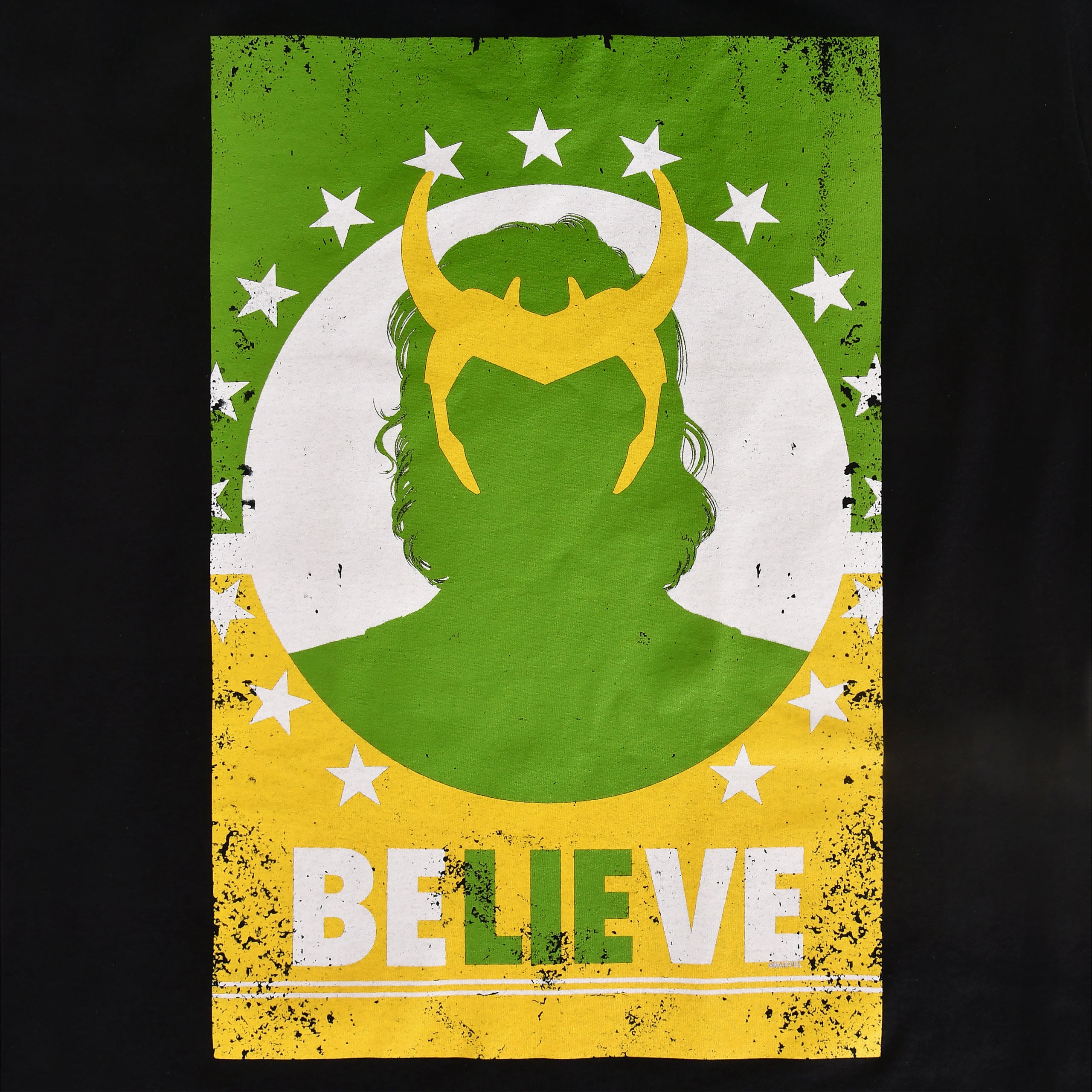 Immagine del prodotto Loki - Believe Lie Poster T-shirt nera