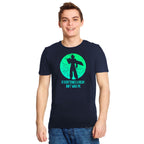 Immagine del prodotto T-shirt di Cloud Strife per fan di Final Fantasy blu
