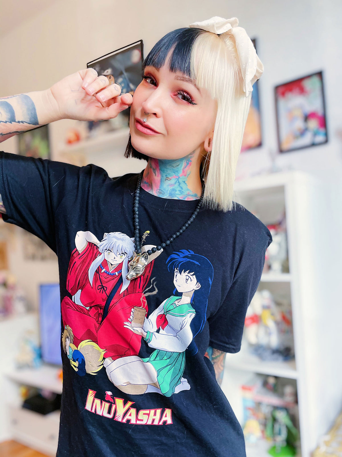 Immagine del prodotto Inu Yasha - Inu Yasha, Kagome & Shippo T-shirt nera
