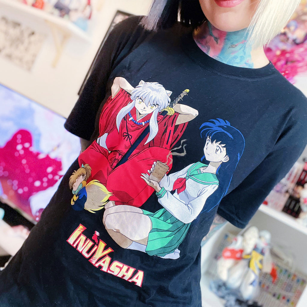 Immagine del prodotto Inu Yasha - Inu Yasha, Kagome & Shippo T-shirt nera