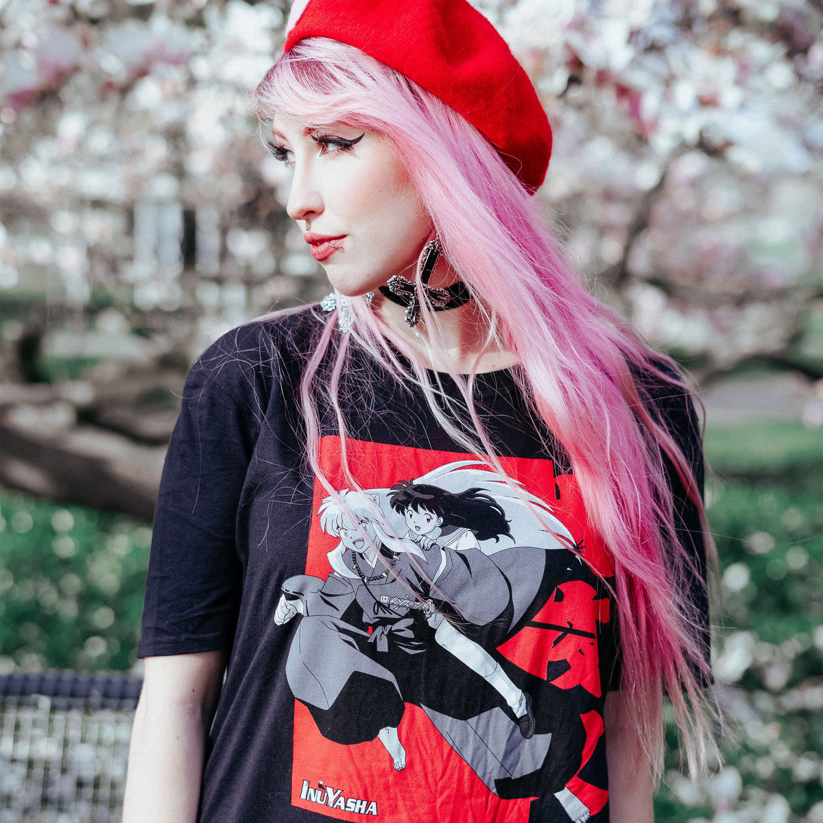 Product image Inu Yasha - Inu Yasha & Kagome T-Shirt black