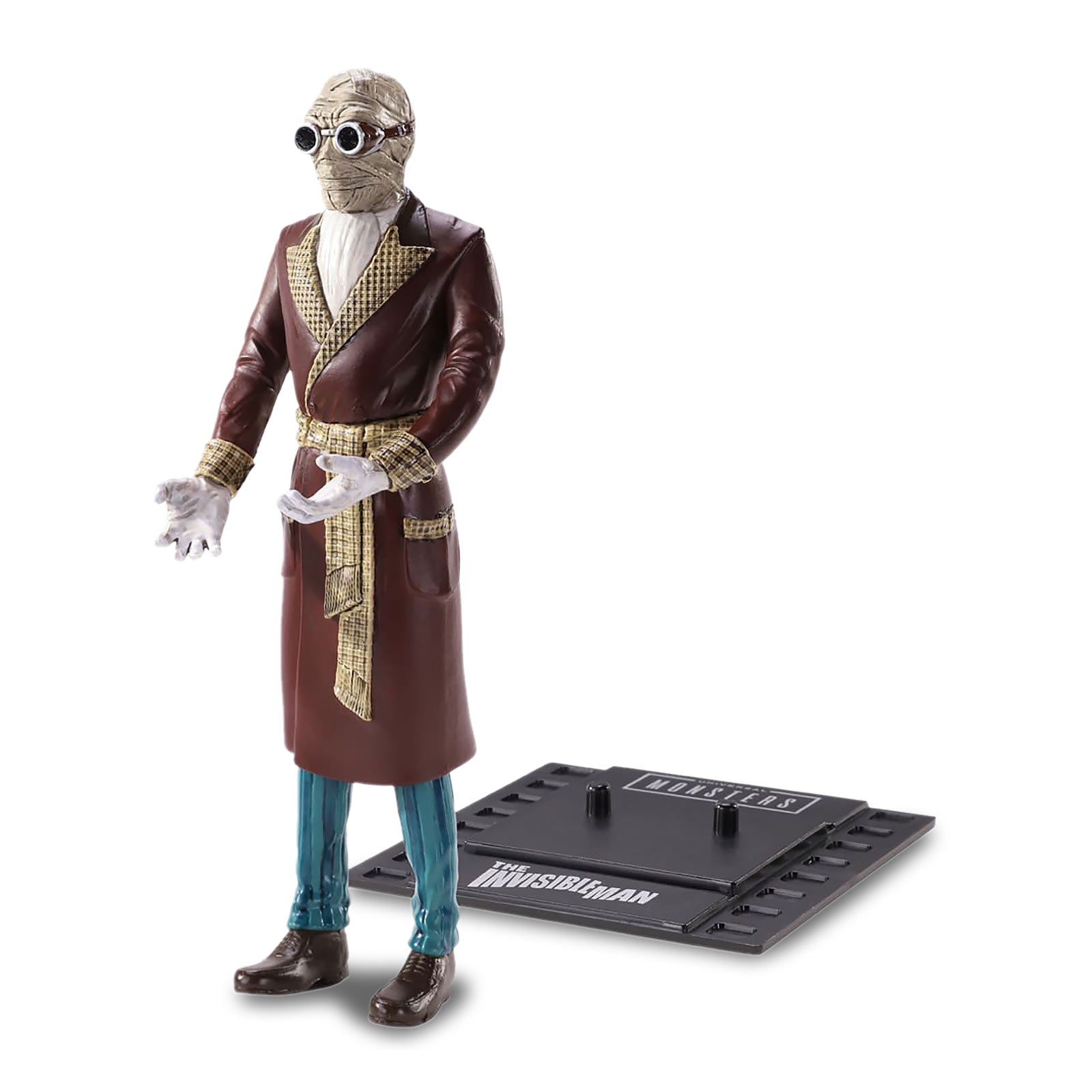 Immagine del prodotto Universal Monsters - Figura flessibile dell'Uomo Invisibile di 18 cm