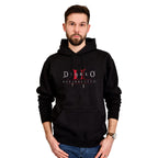 Immagine del prodotto Diablo - Felpa con cappuccio nera con logo