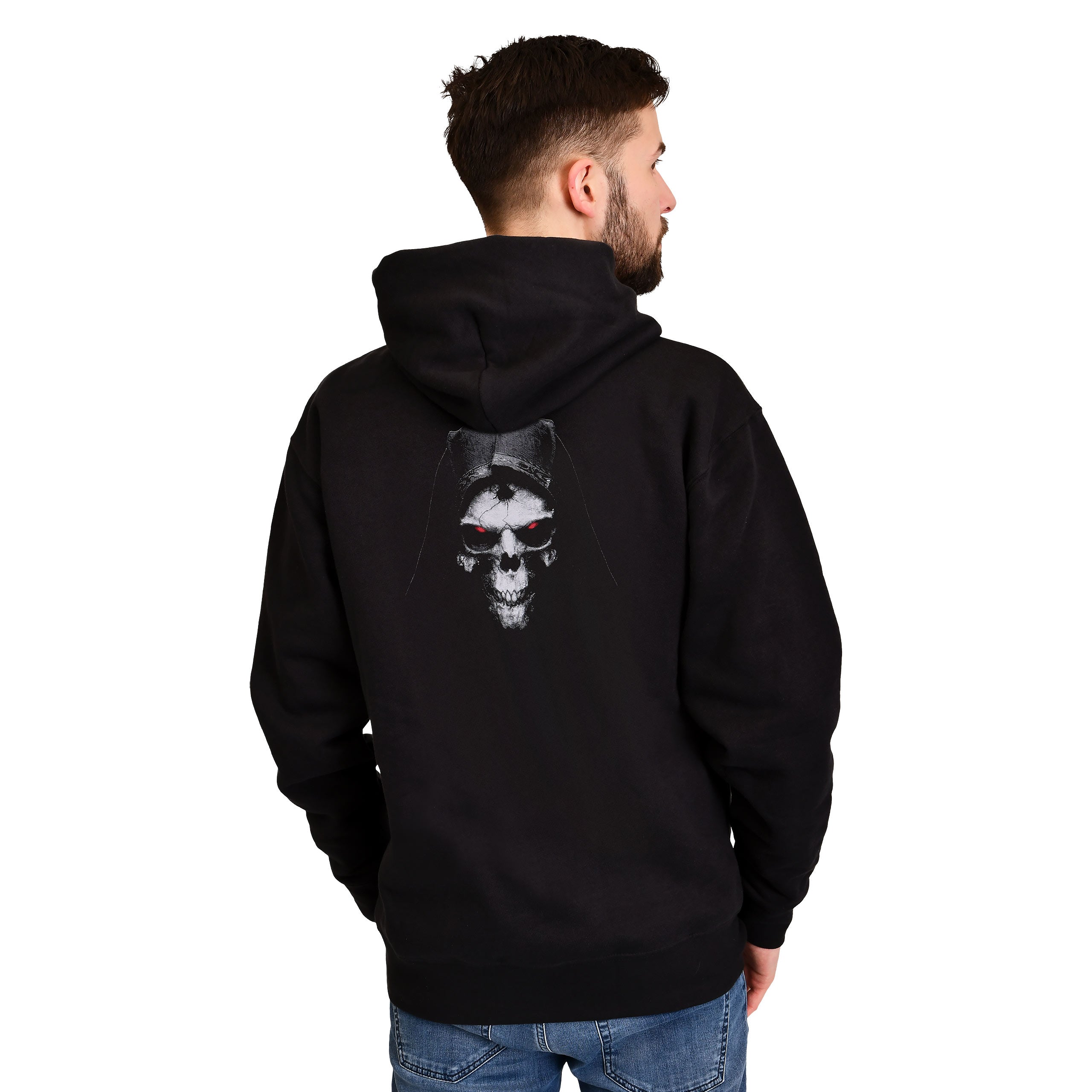 Immagine del prodotto Diablo - Felpa con cappuccio nera con logo