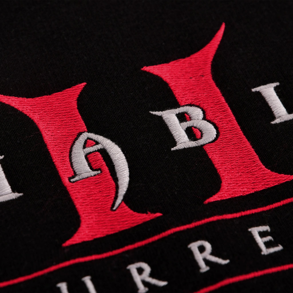 Immagine del prodotto Diablo - Felpa con cappuccio nera con logo