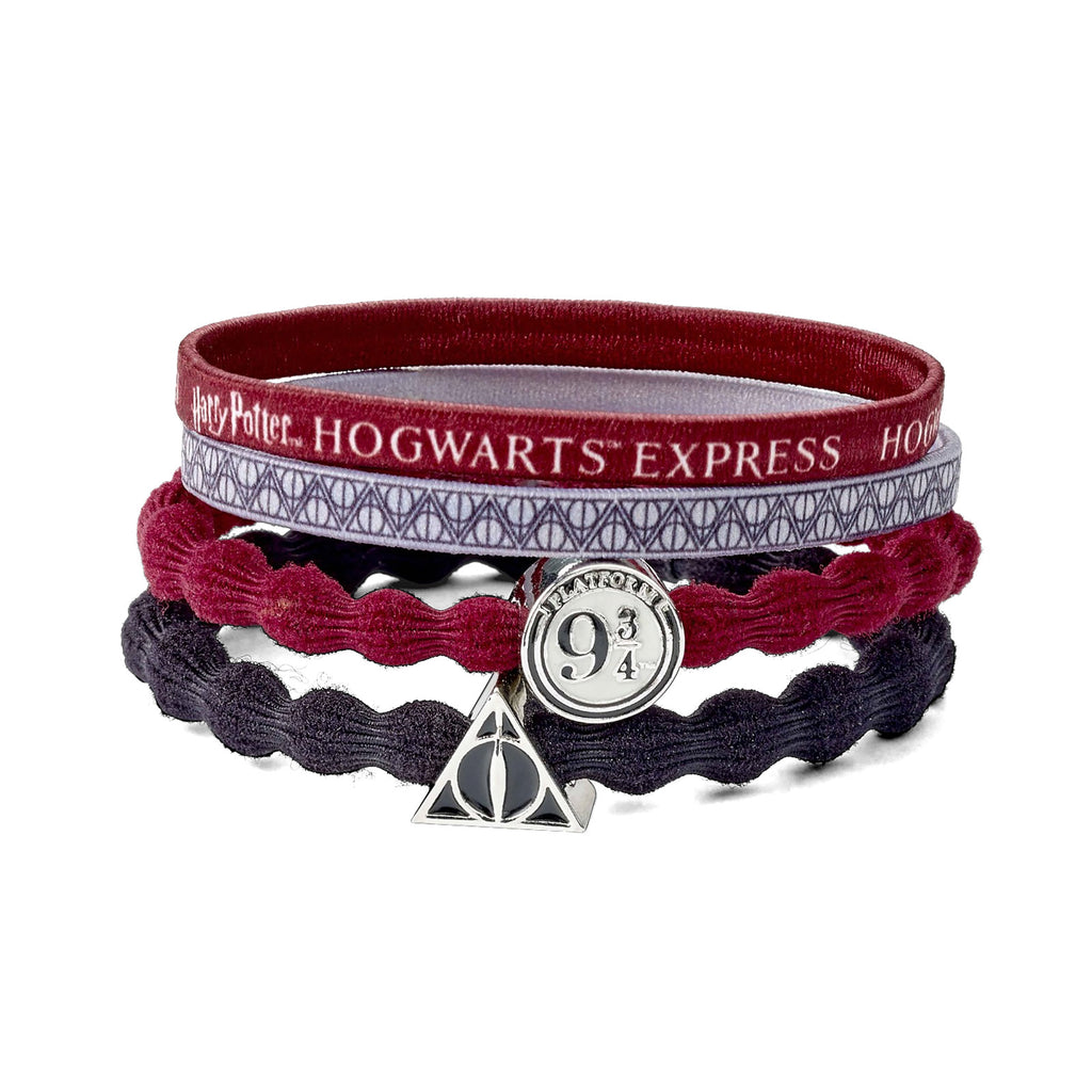Immagine del prodotto Set di 4 fasce per capelli 9 3/4 & Doni della Morte - Harry Potter