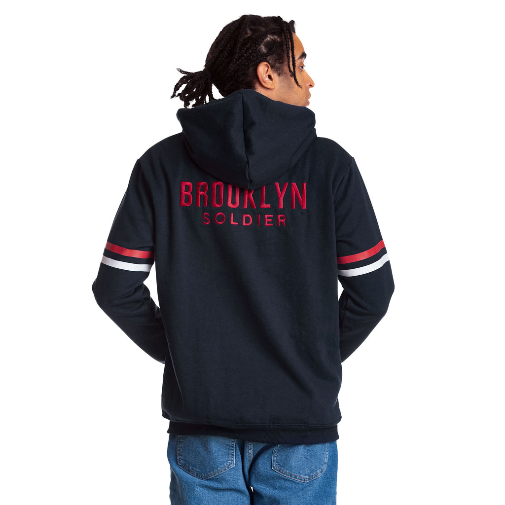 Immagine del prodotto Captain America - Felpa con cappuccio Brooklyn Soldier blu
