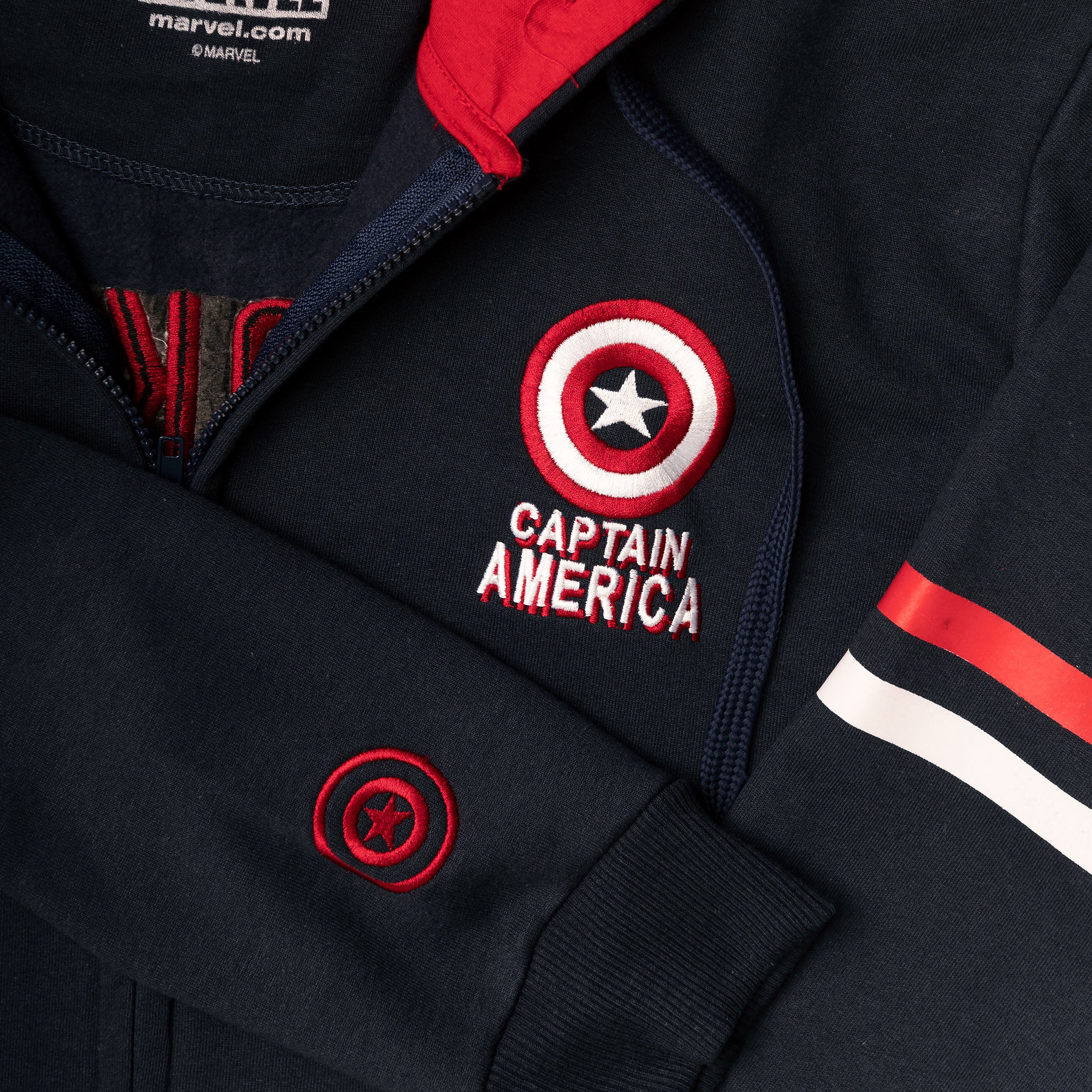 Immagine del prodotto Captain America - Felpa con cappuccio Brooklyn Soldier blu