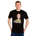 Immagine del prodotto One Punch Man - T-shirt divertente di Saitama nera