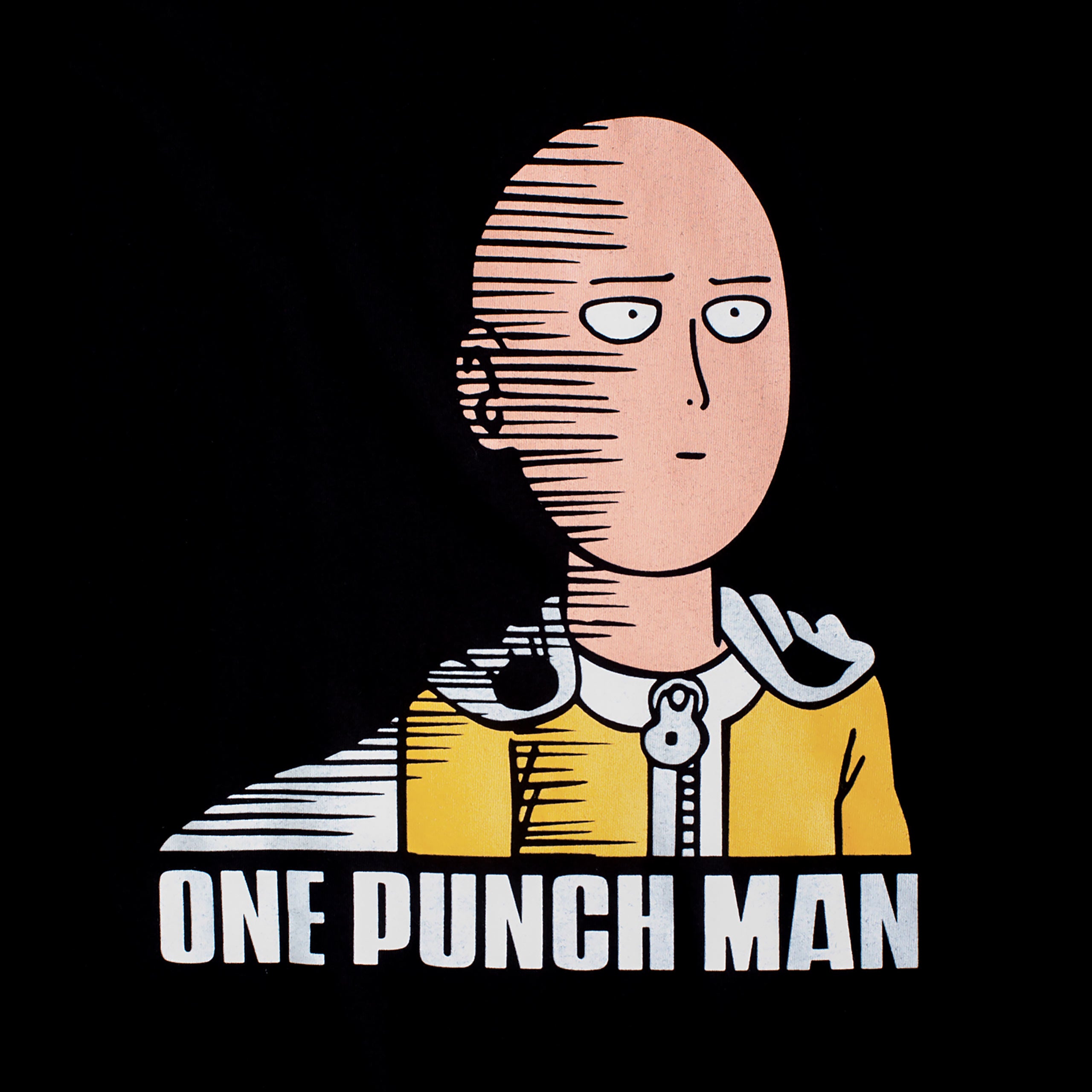 Immagine del prodotto One Punch Man - T-shirt divertente di Saitama nera
