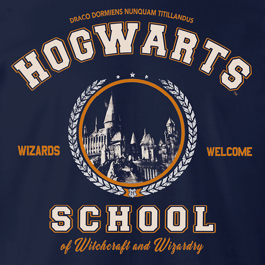 Immagine del prodotto Harry Potter - T-shirt della Scuola Hogwarts blu