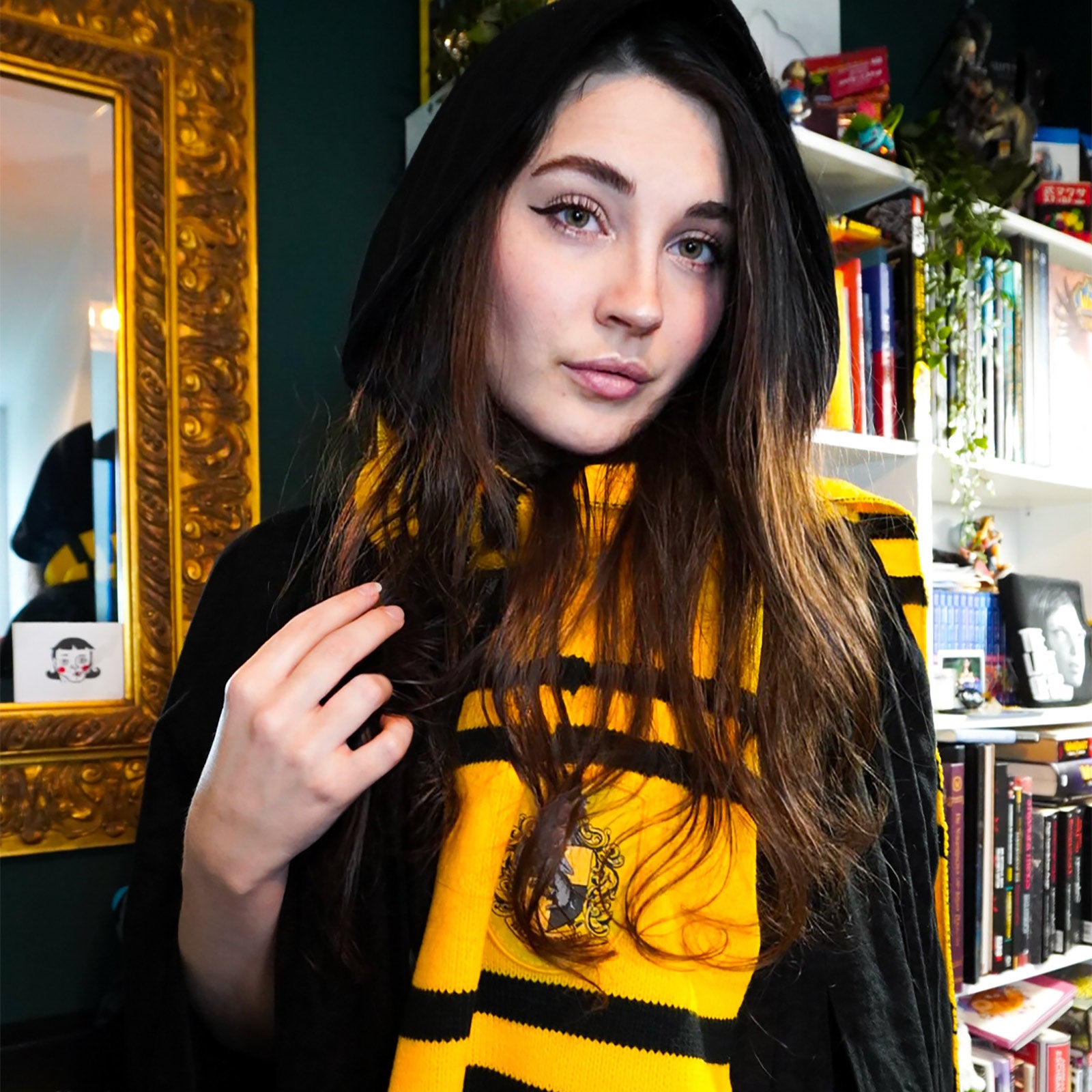 Immagine del prodotto Harry Potter - Sciarpa di maglia Hufflepuff