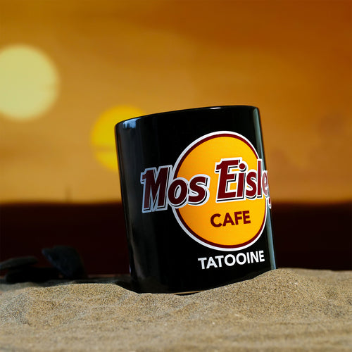 Immagine del prodotto Tazza del Café Mos Eisley per fan di Star Wars nera