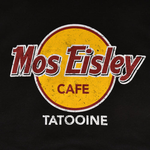 Immagine del prodotto Felpa con cappuccio Mos Eisley Cafe per fan di Star Wars nera