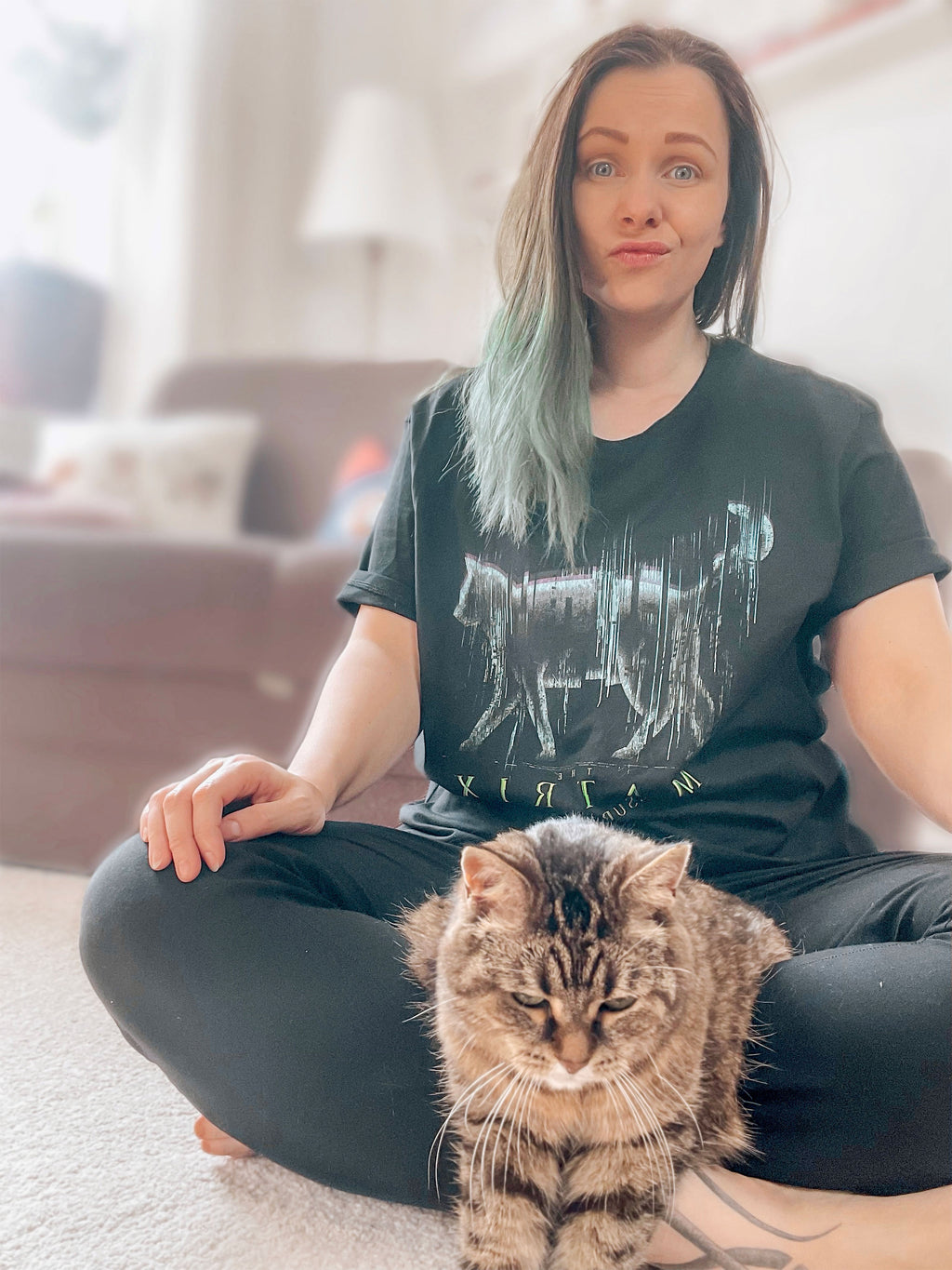 Immagine del prodotto Matrix - T-shirt nera Black Cat
