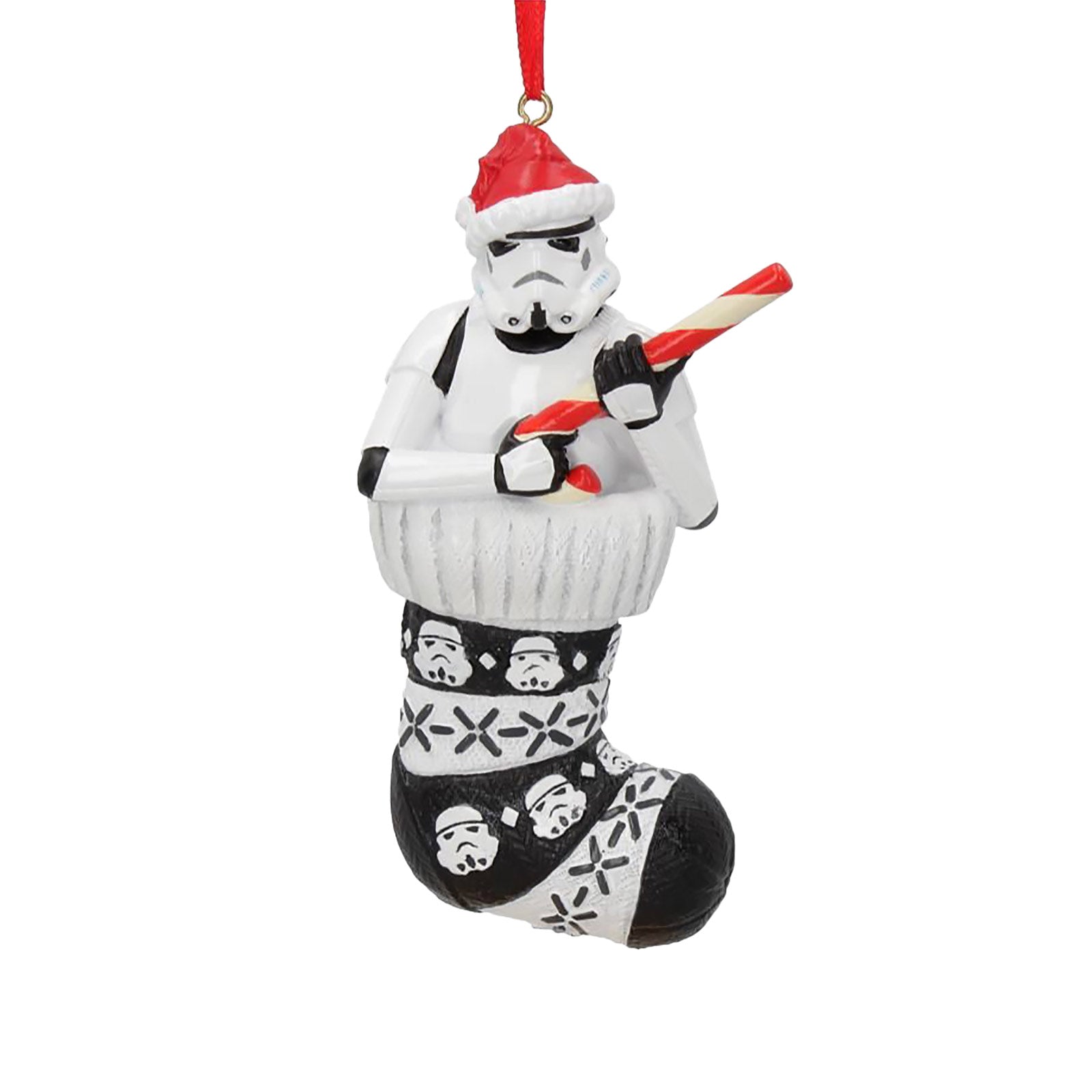 Immagine del prodotto Stormtrooper nella calza di Natale Addobbo per albero di Natale - Star Wars