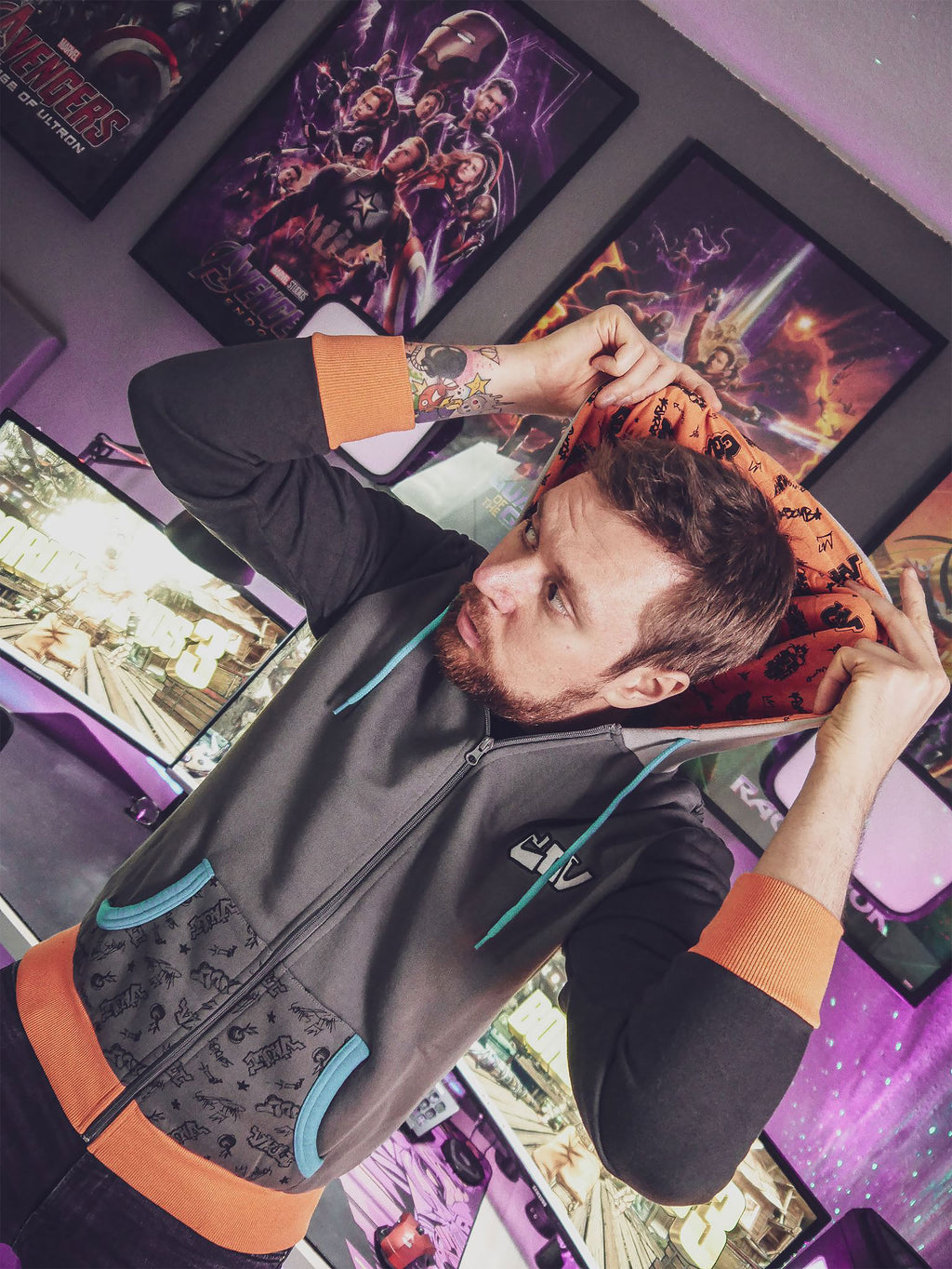 Immagine del prodotto Borderlands 3 - Felpa con cappuccio stile Vault
