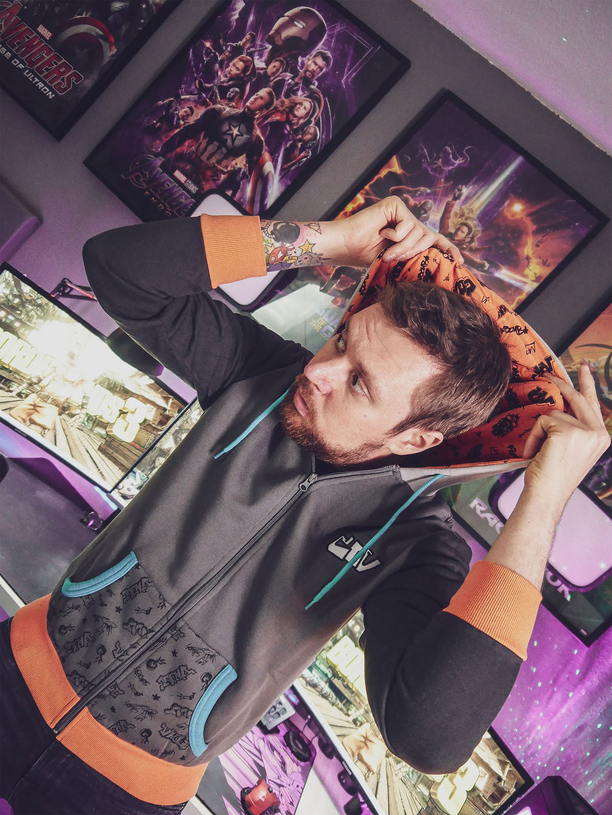 Immagine del prodotto Borderlands 3 - Felpa con cappuccio stile Vault