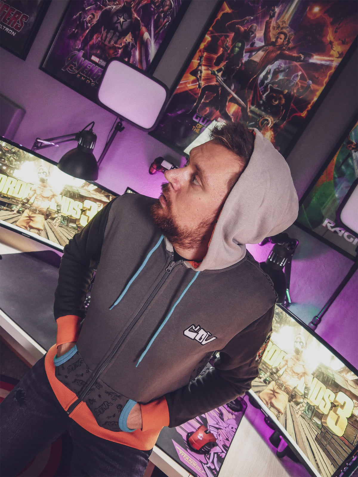 Immagine del prodotto Borderlands 3 - Felpa con cappuccio stile Vault