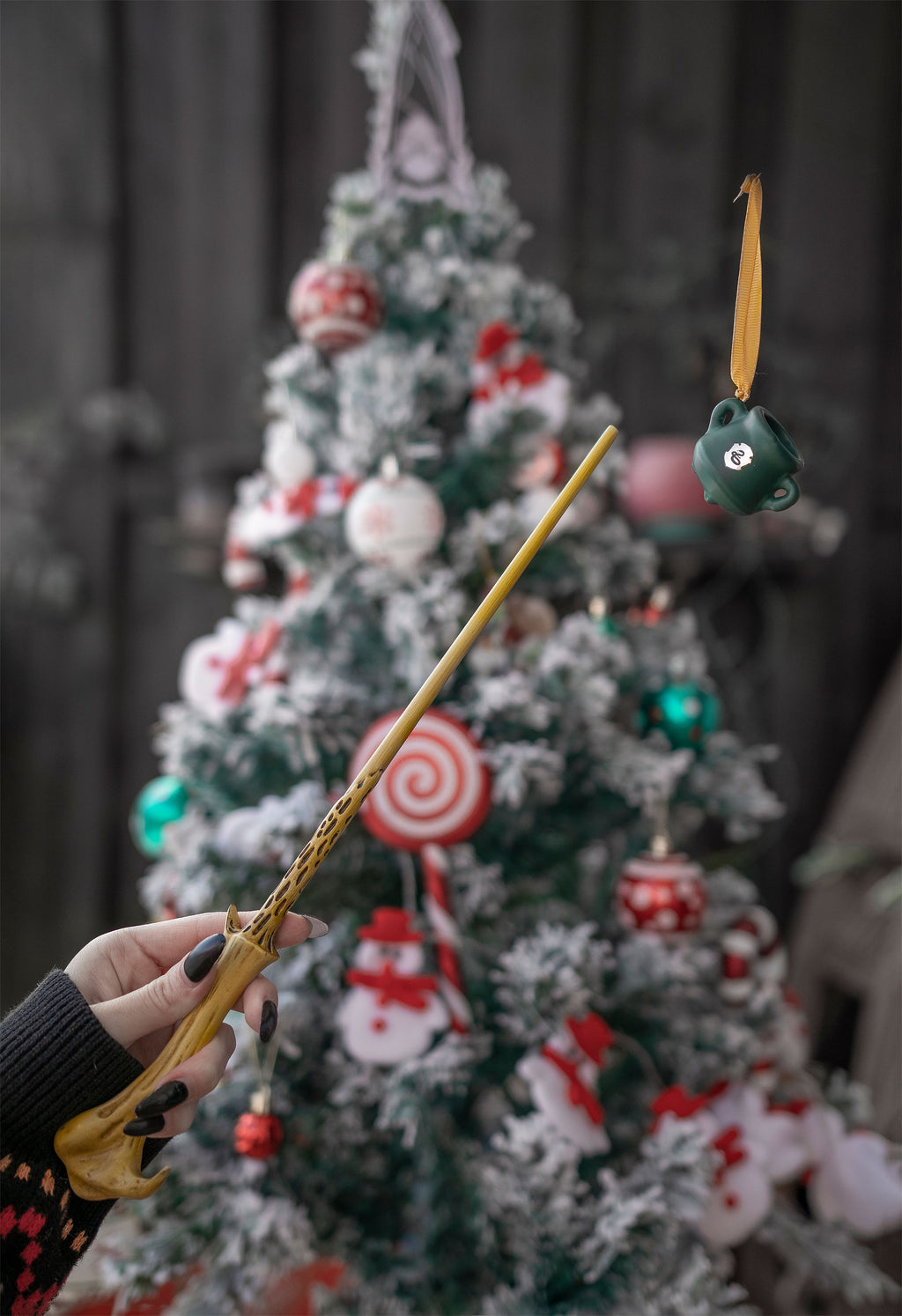 Immagine del prodotto Harry Potter - Decorazione per albero di Natale Bollitore Slytherin