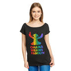 Immagine del prodotto Lilo & Stitch - Ohana Rainbow Pride T-shirt donna Loose Fit