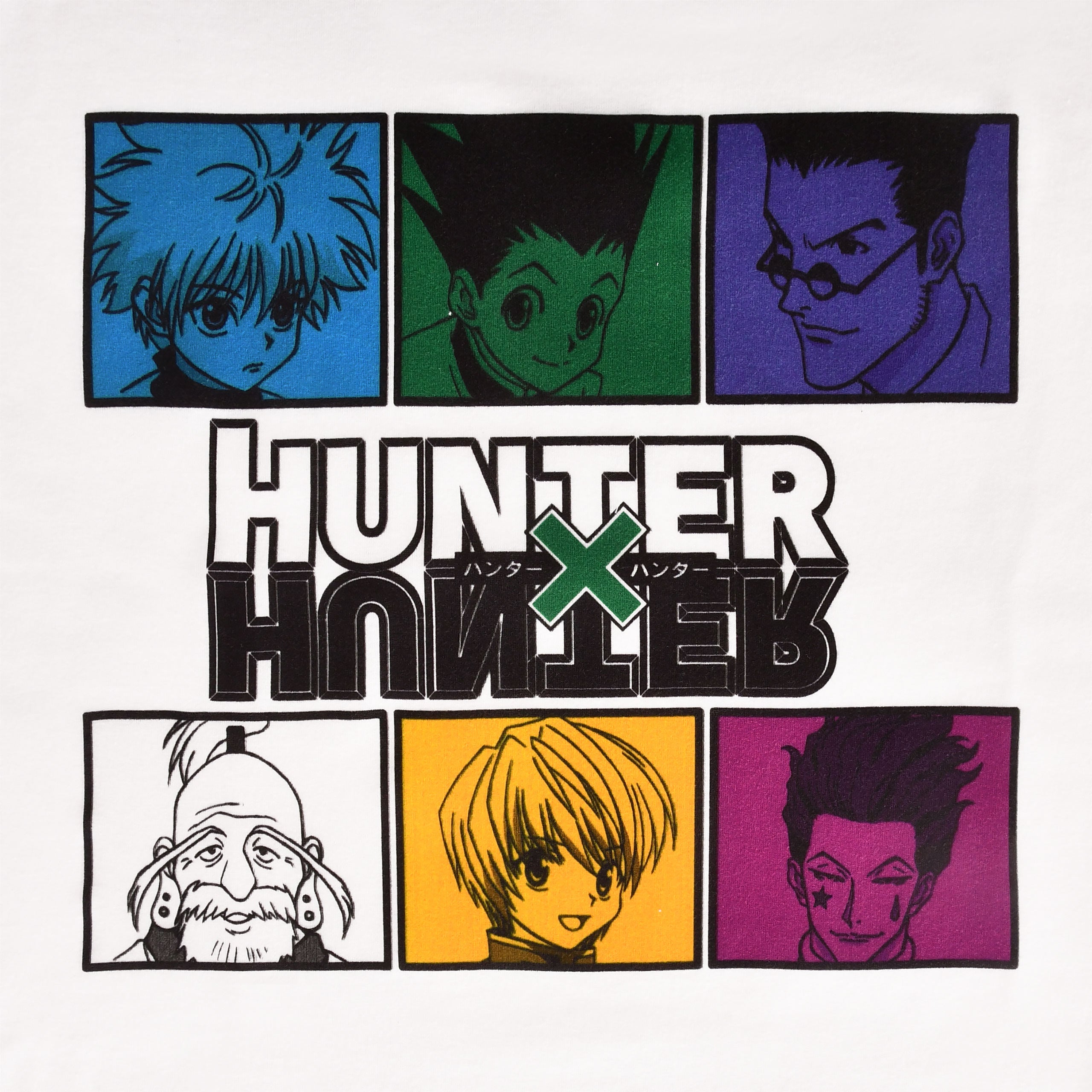 Immagine del prodotto Hunter x Hunter - T-shirt bianca con personaggi
