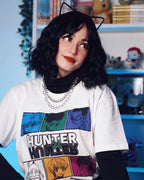 Immagine del prodotto Hunter x Hunter - T-shirt bianca con personaggi