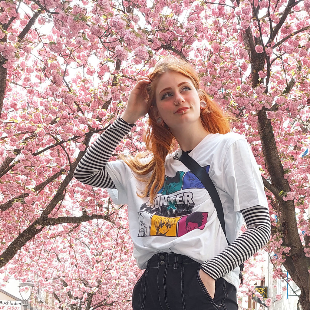 Immagine del prodotto Hunter x Hunter - T-shirt bianca con personaggi