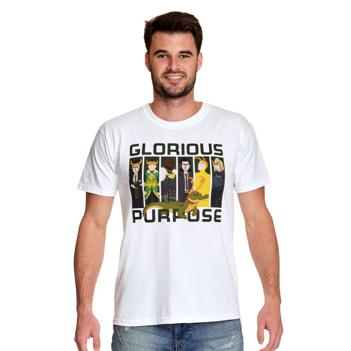 Immagine del prodotto Loki - T-shirt Glorious Purpose bianca