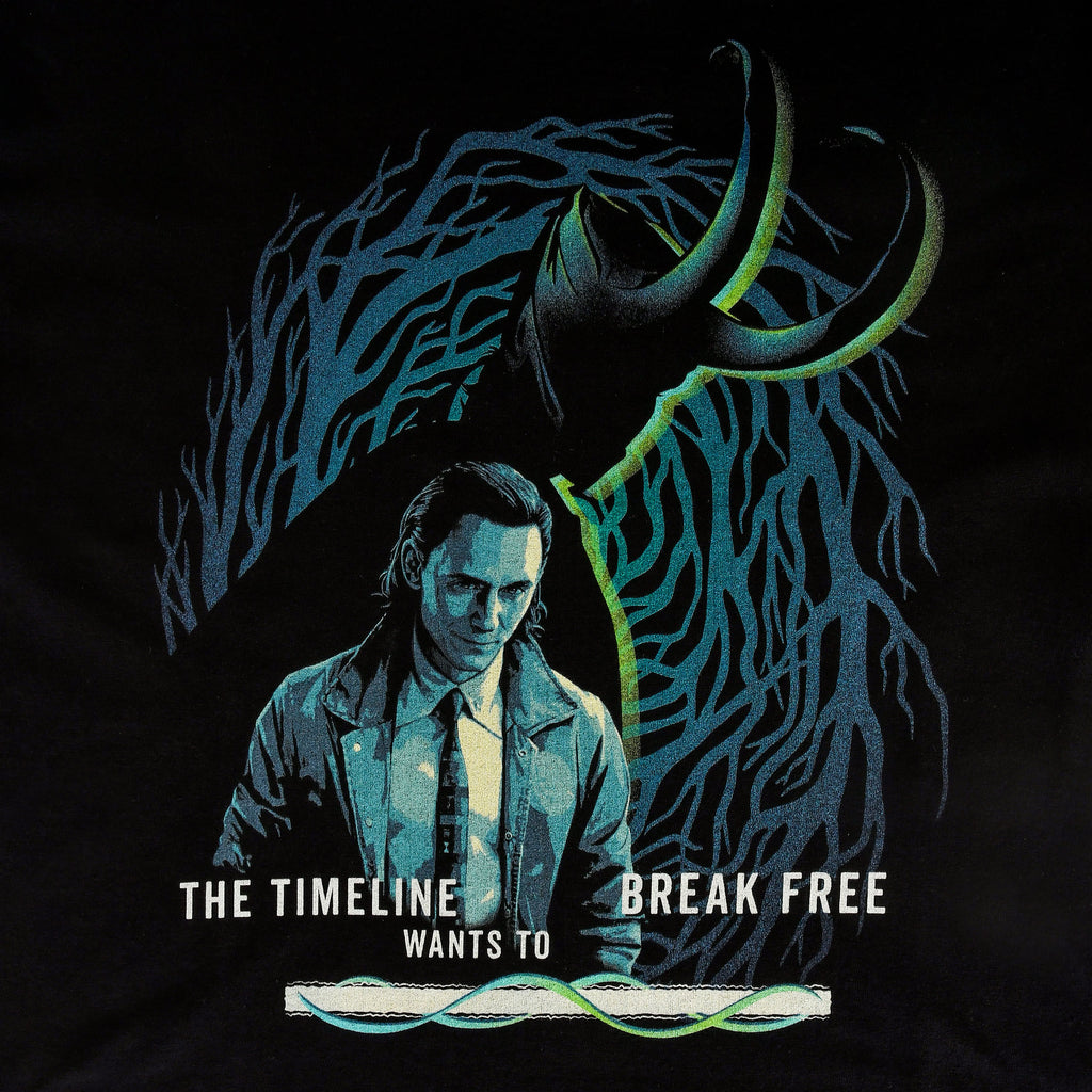 Immagine del prodotto Loki - T-shirt Break Free nera