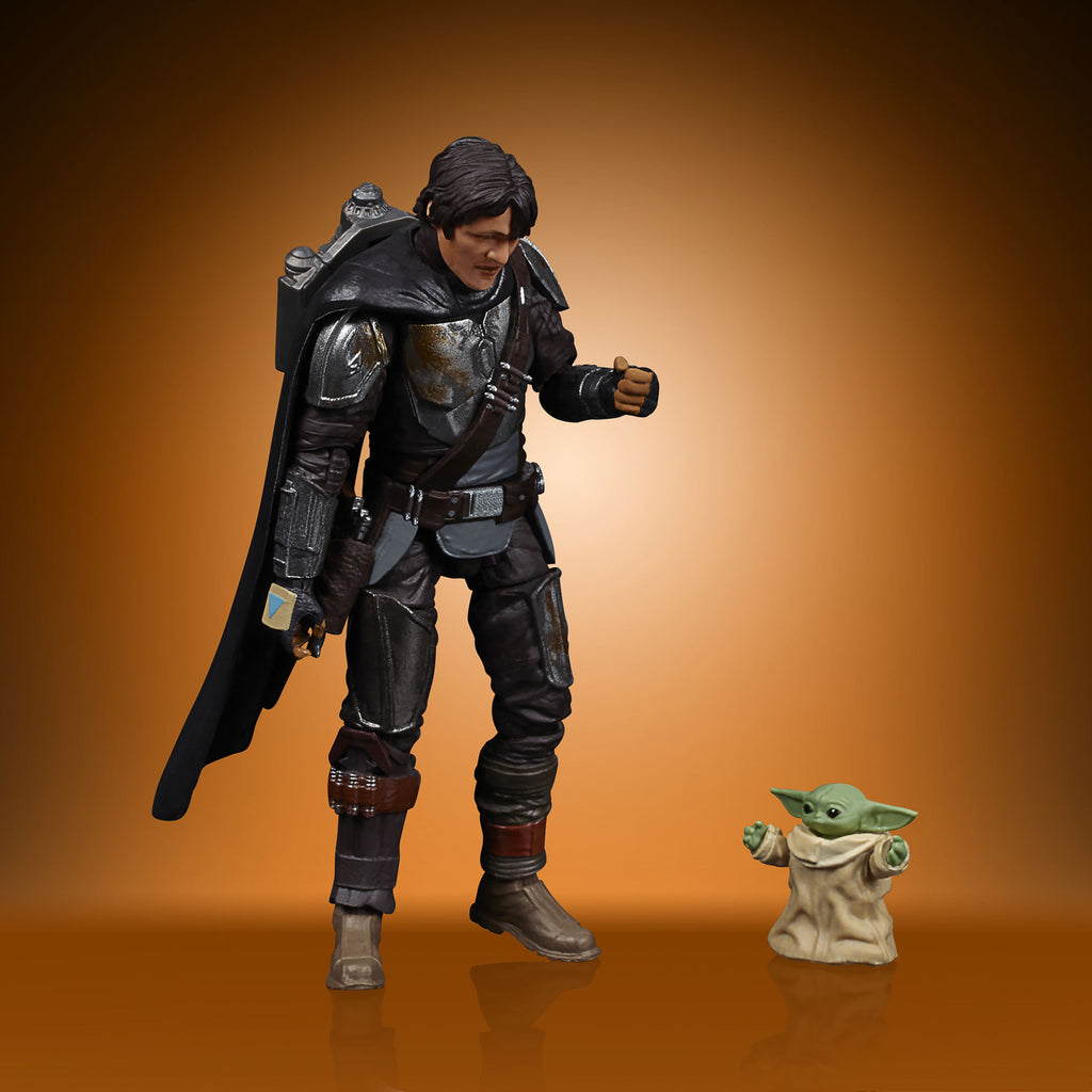Immagine del prodotto Figura d'azione di Din Djarin con Grogu 10 cm - Star Wars The Mandalorian