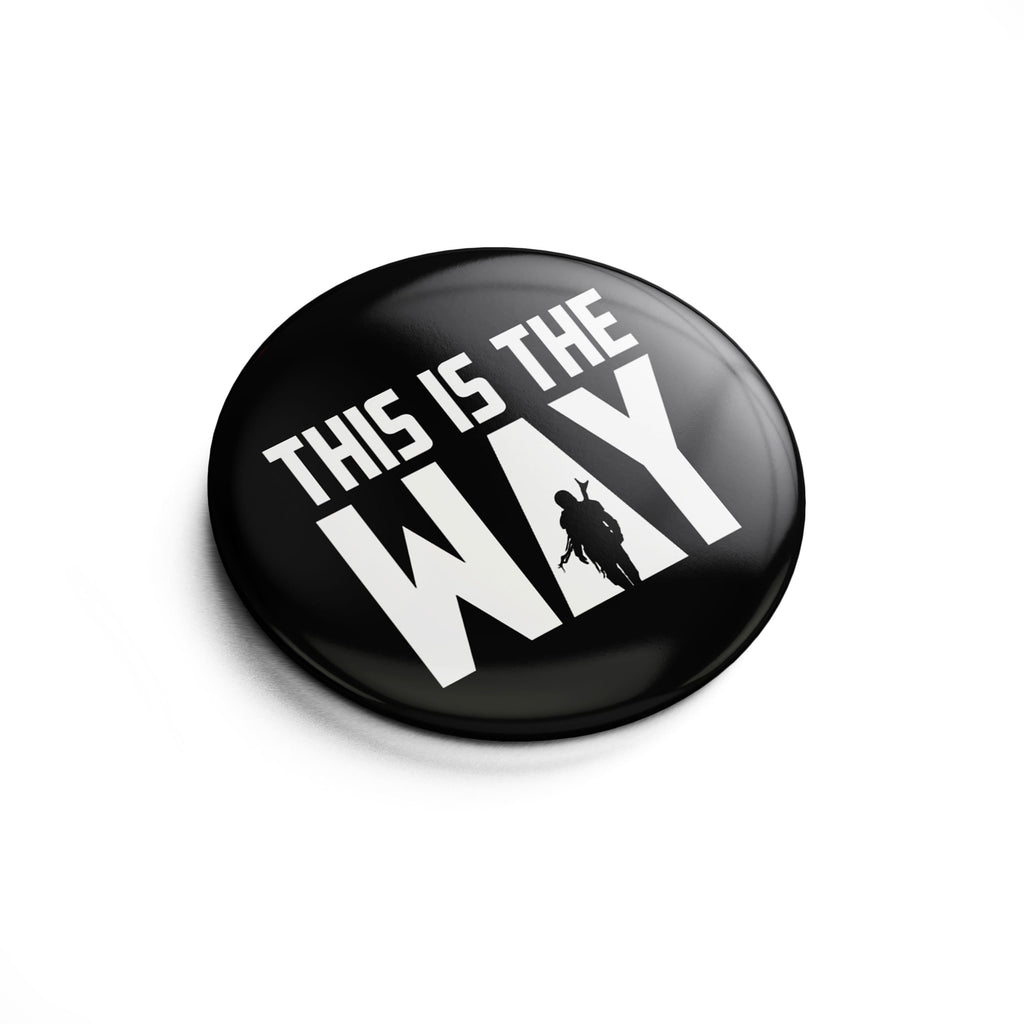 Product image This Is the Way Button for Star Wars Fans