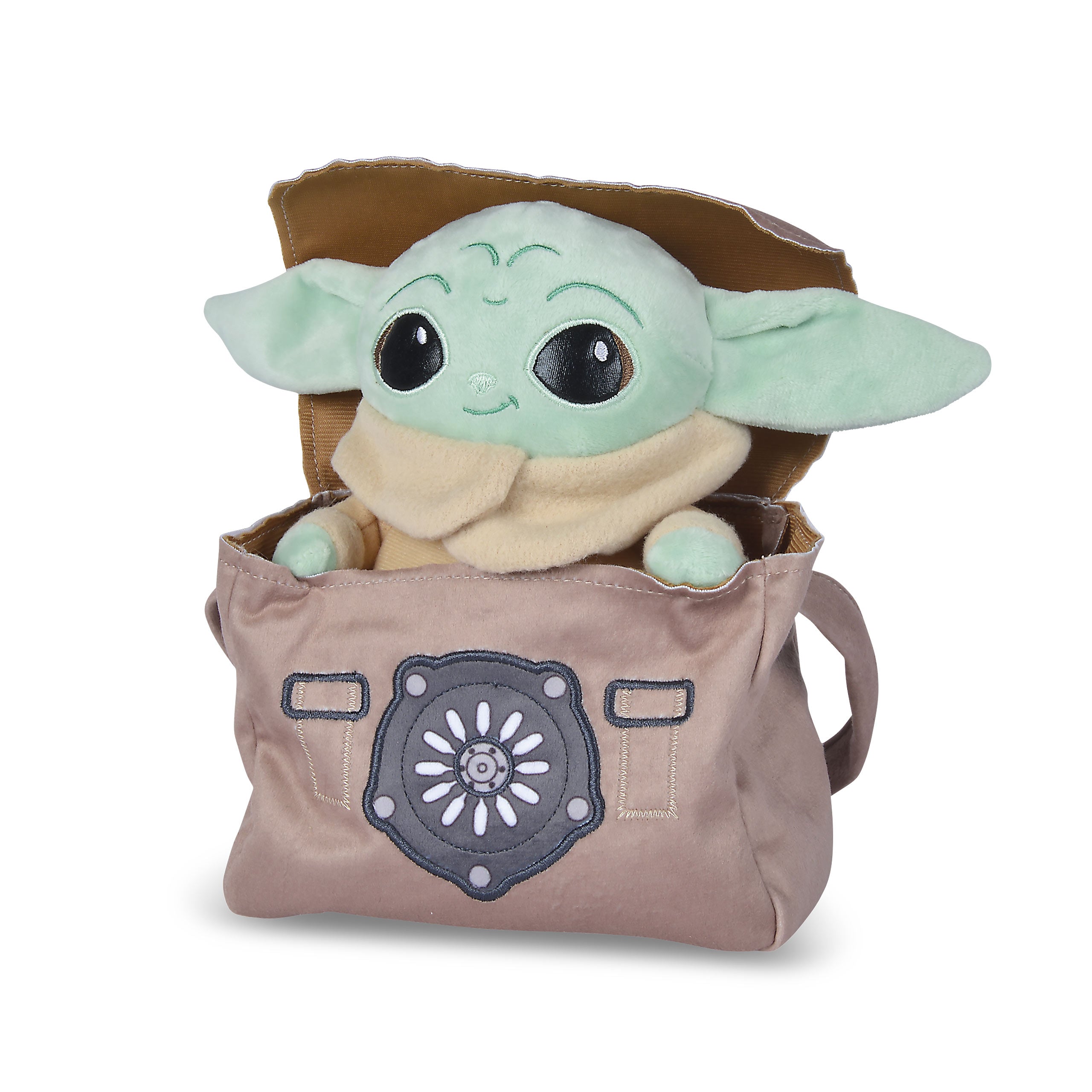 Immagine del prodotto Figura di peluche Grogu con borsa - Star Wars The Mandalorian