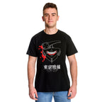 Immagine del prodotto Tokyo Ghoul - T-shirt nera con maschera piena di sangue