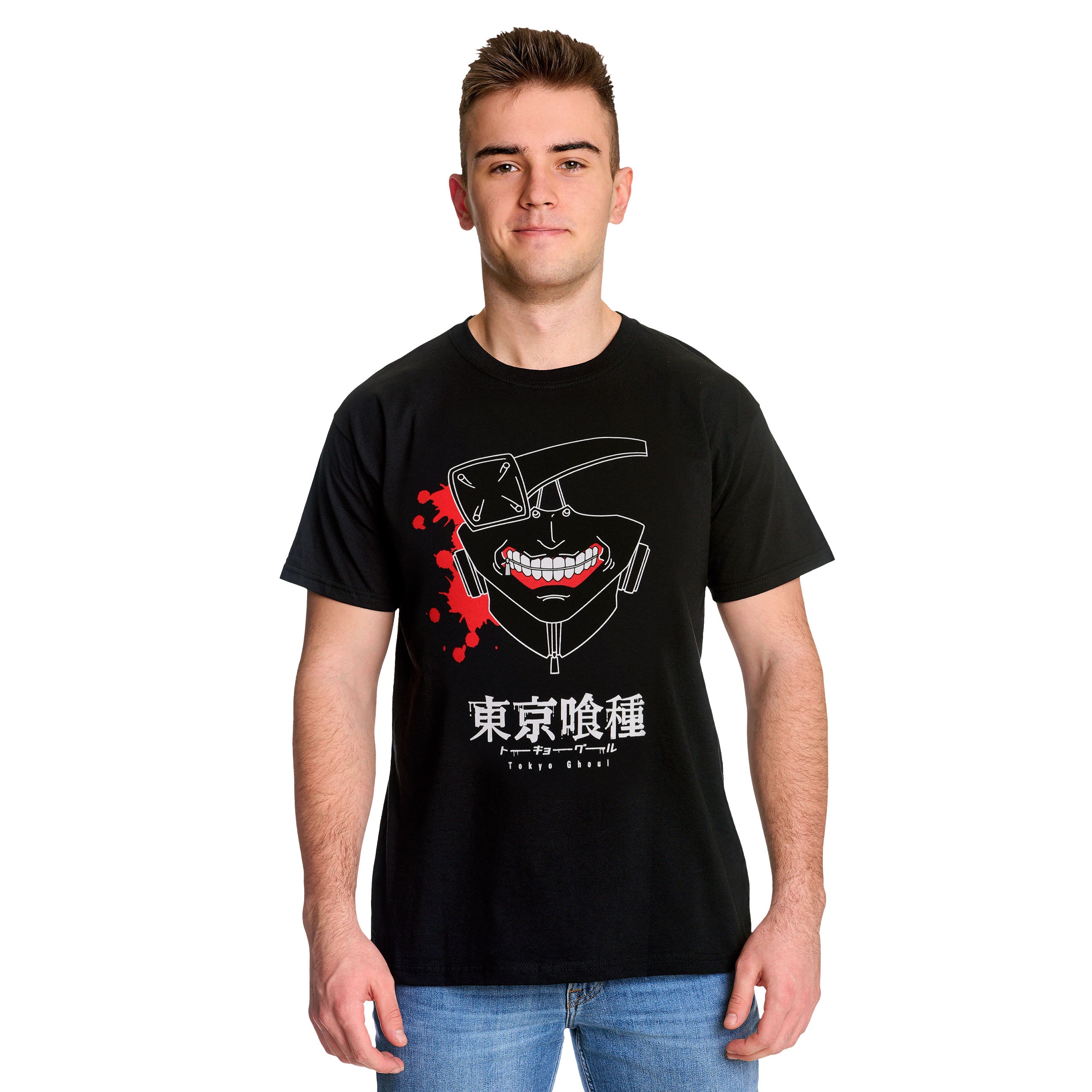 Immagine del prodotto Tokyo Ghoul - T-shirt nera con maschera piena di sangue