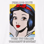 Immagine del prodotto Biancaneve - T-shirt da donna con ritratto bianco