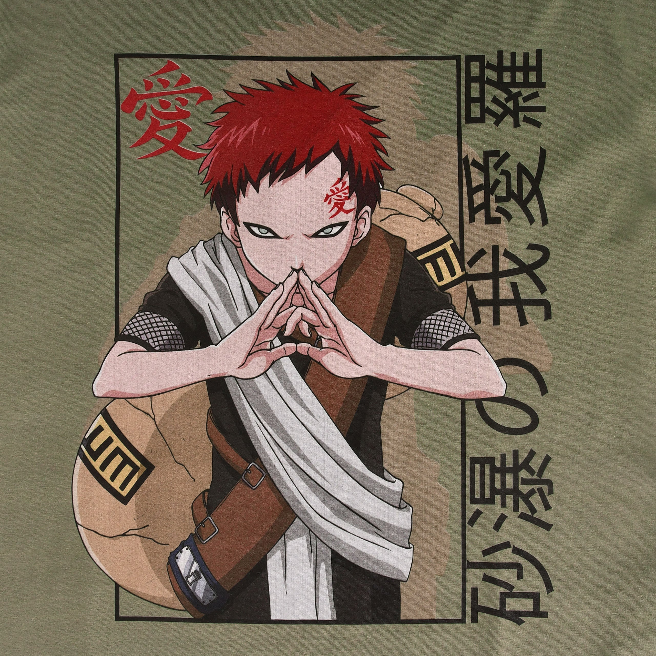 Immagine del prodotto Naruto - T-shirt Gaara verde