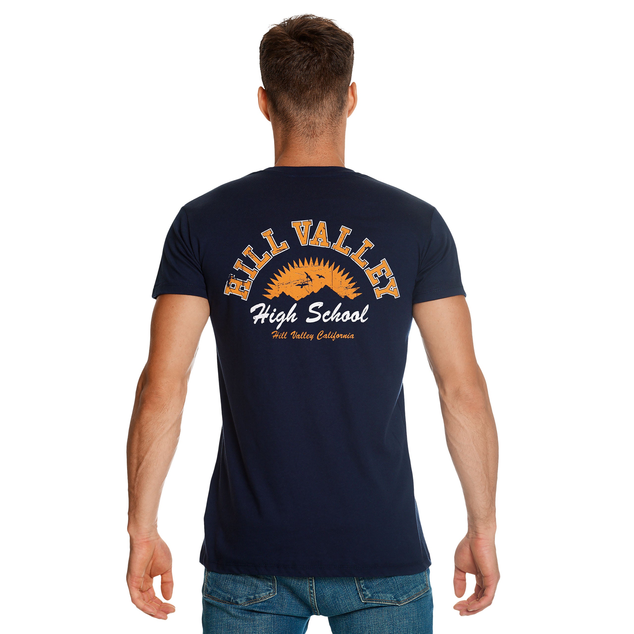 Product image Back to the Future - Hill Valley T-Shirt Blue