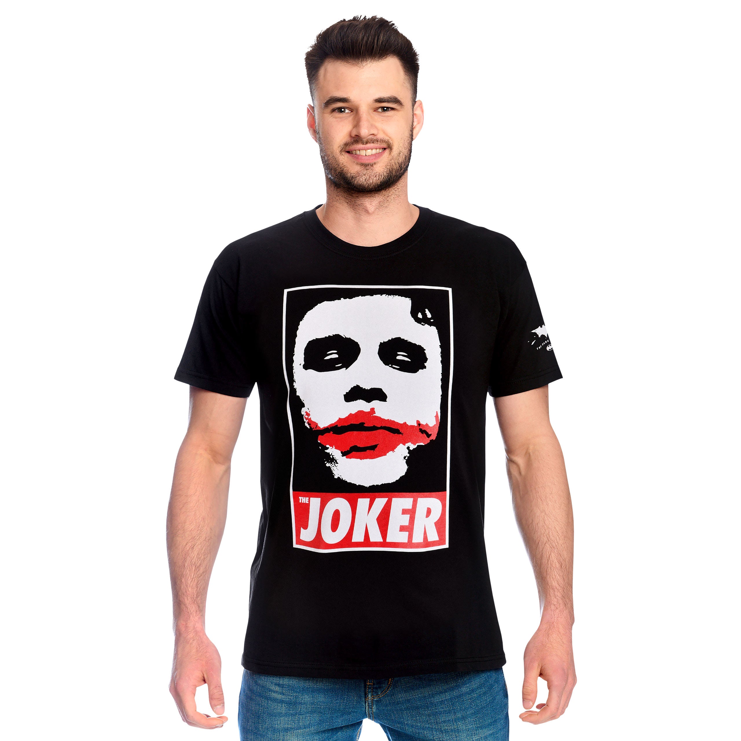 Immagine del prodotto The Dark Knight - T-shirt nera con poster del Joker