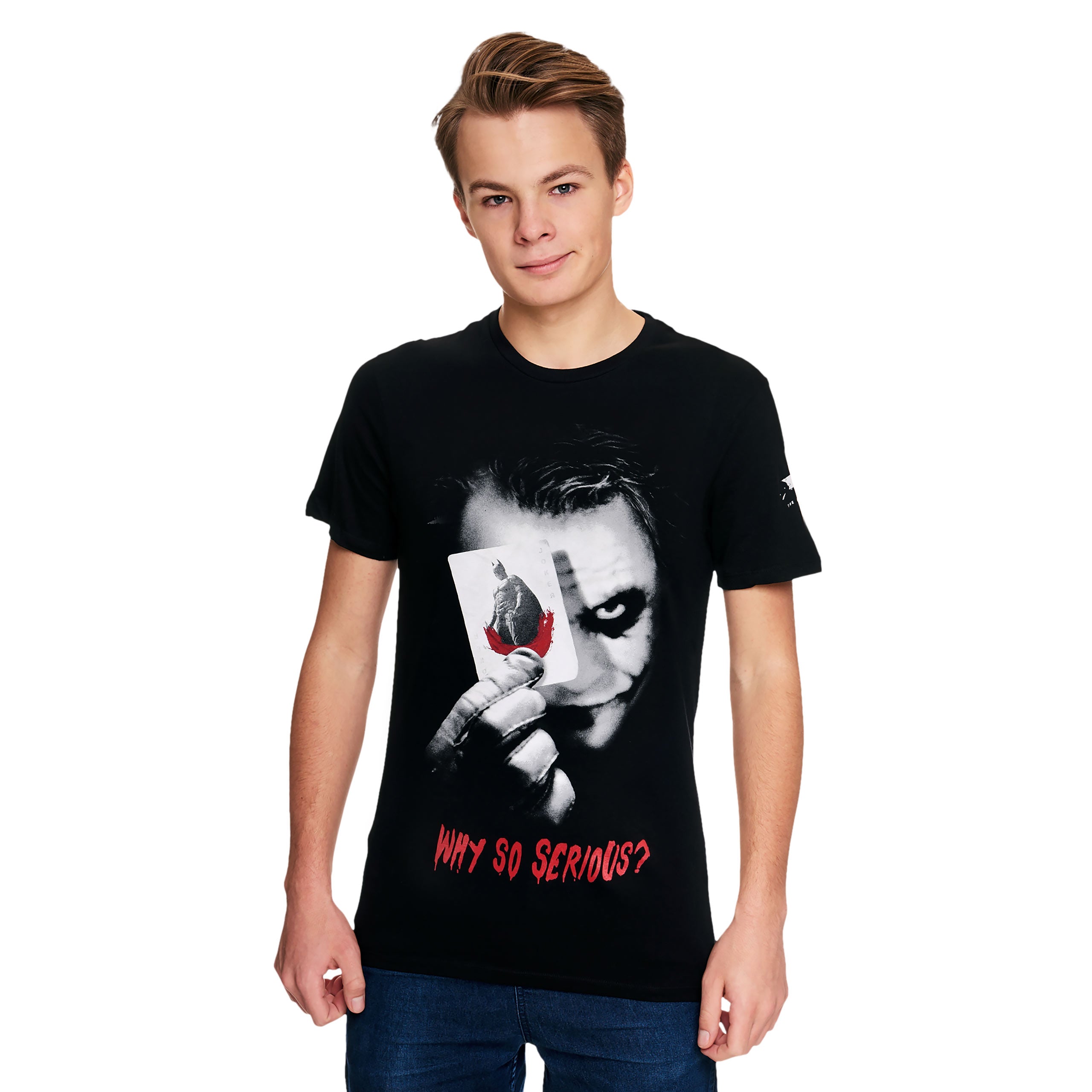 Immagine del prodotto The Dark Knight - T-shirt nera 'Why So Serious'