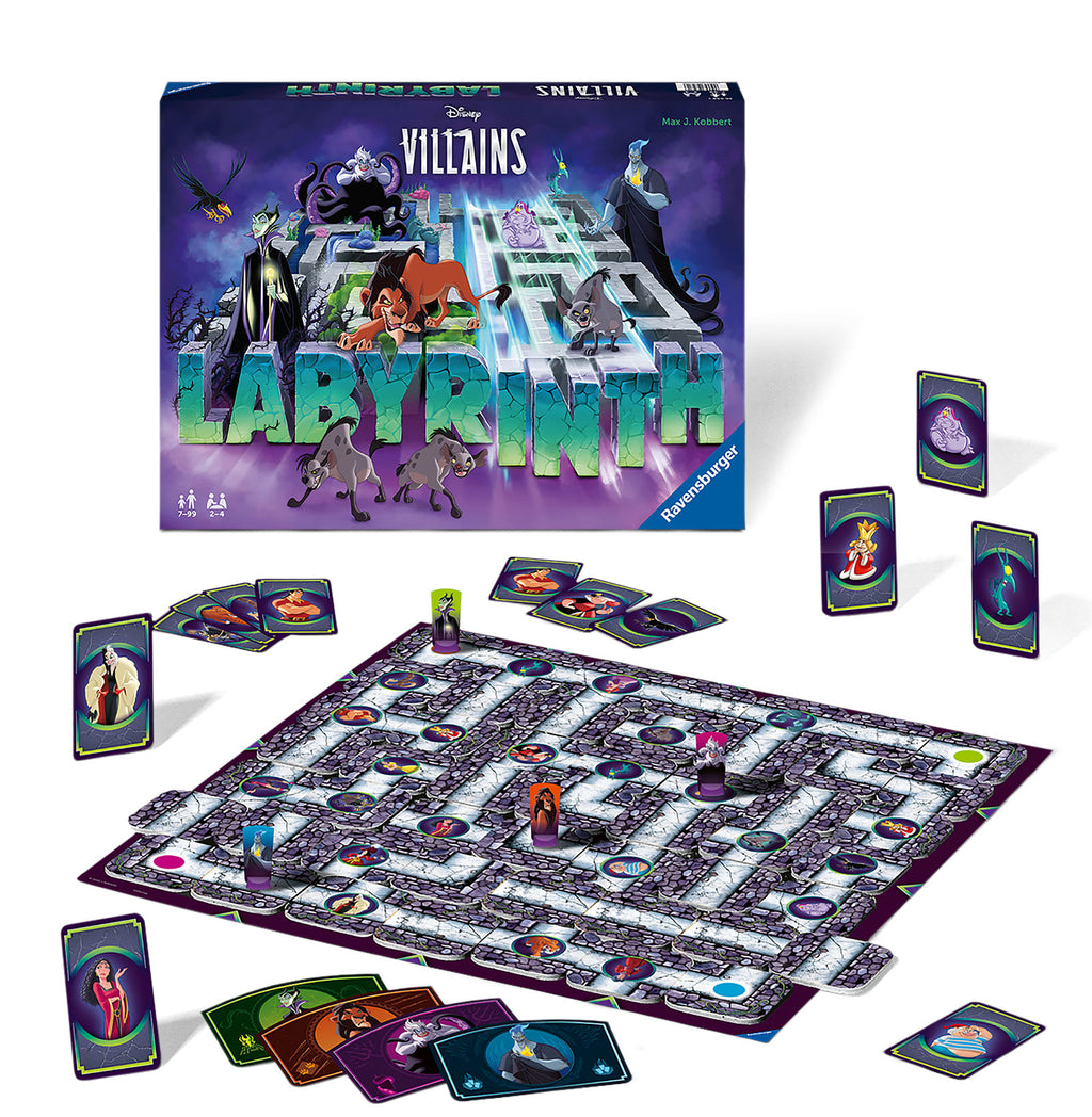 Immagine del prodotto Disney Villains - Il gioco da tavolo del labirinto pazzo