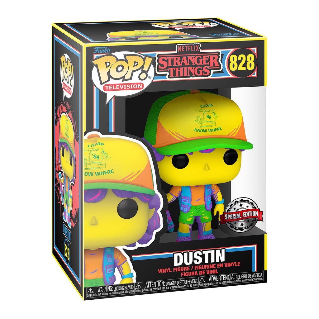 Immagine del prodotto Stranger Things - Dustin Blacklight Funko Pop Figura