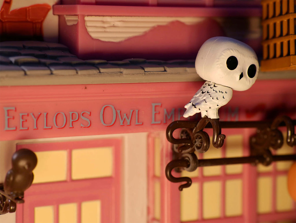 Immagine del prodotto Harry Potter e il negozio di gufi Eeylops figura Funko Pop con diorama
