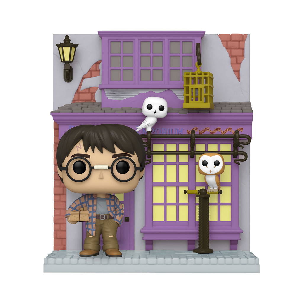 Immagine del prodotto Harry Potter e il negozio di gufi Eeylops figura Funko Pop con diorama