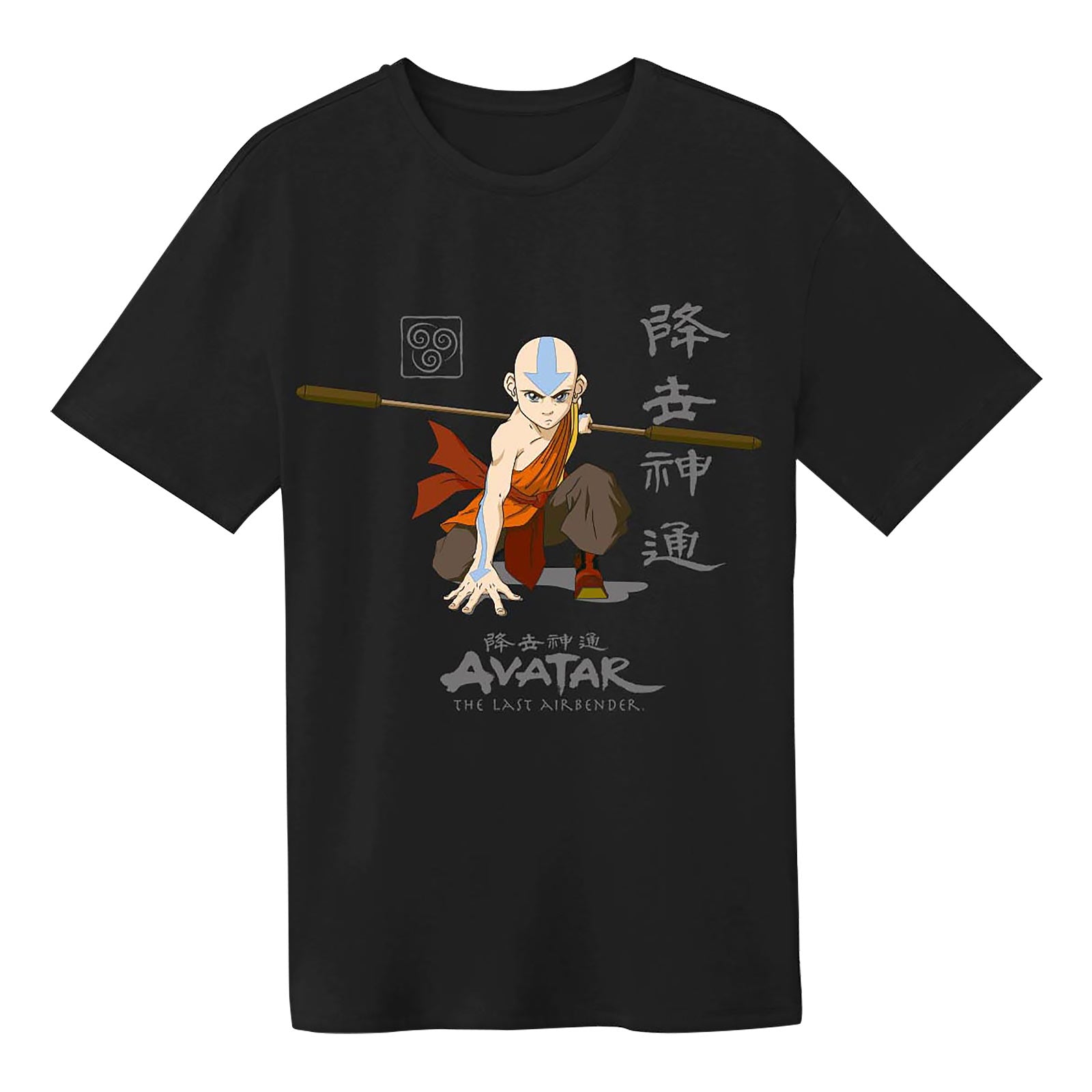 Immagine del prodotto Avatar Il Signore degli Elementi - T-shirt Aang Ready For Battle nera