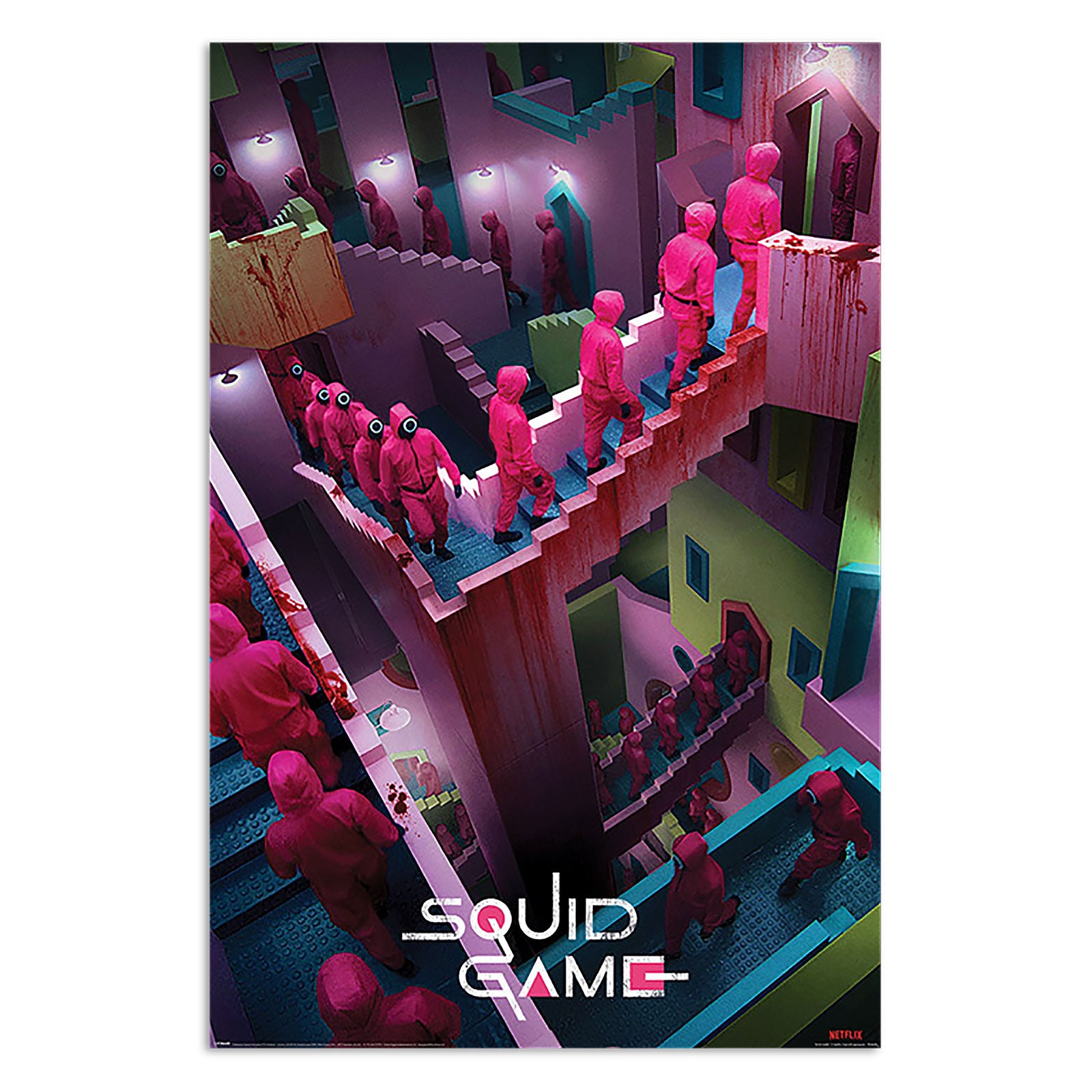 Immagine del prodotto Squid Game - Crazy Stairs Maxi Poster