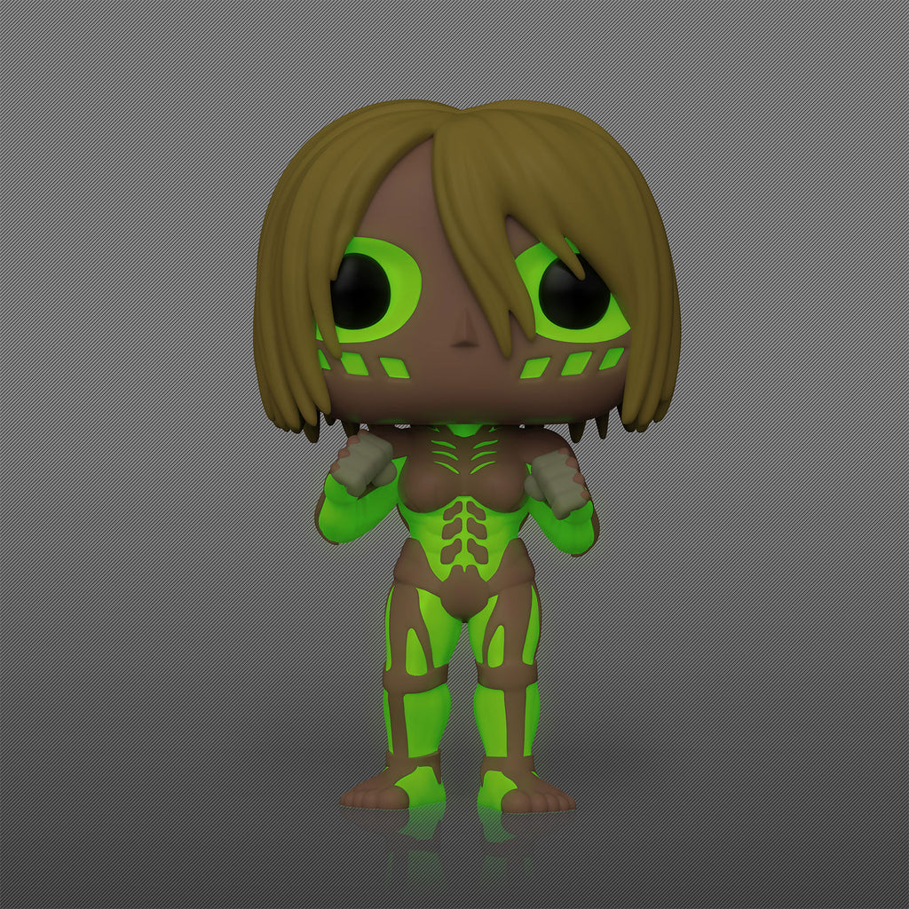 Immagine del prodotto Attack on Titan - Female Titan Glow in the Dark Figura Funko Pop 15cm