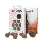 Immagine del prodotto Witcher - Set di dadi RPG Triss da 7 pezzi con moneta da collezione